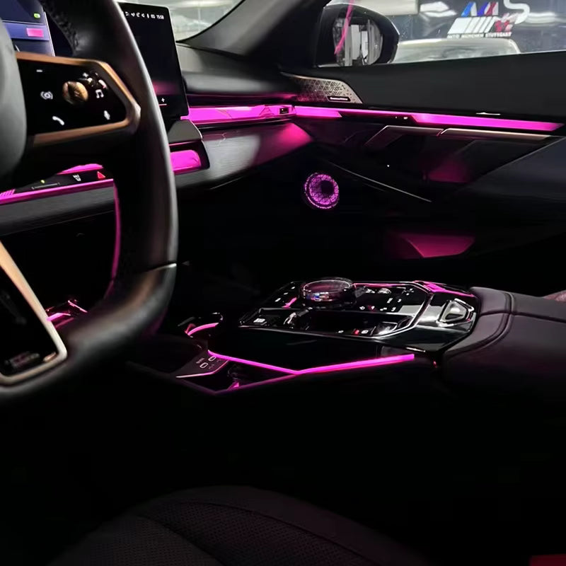 BMW G60/61 - Ambient belysning midter konsol