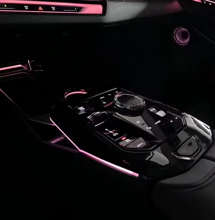 BMW G60/61 - Ambient belysning midter konsol